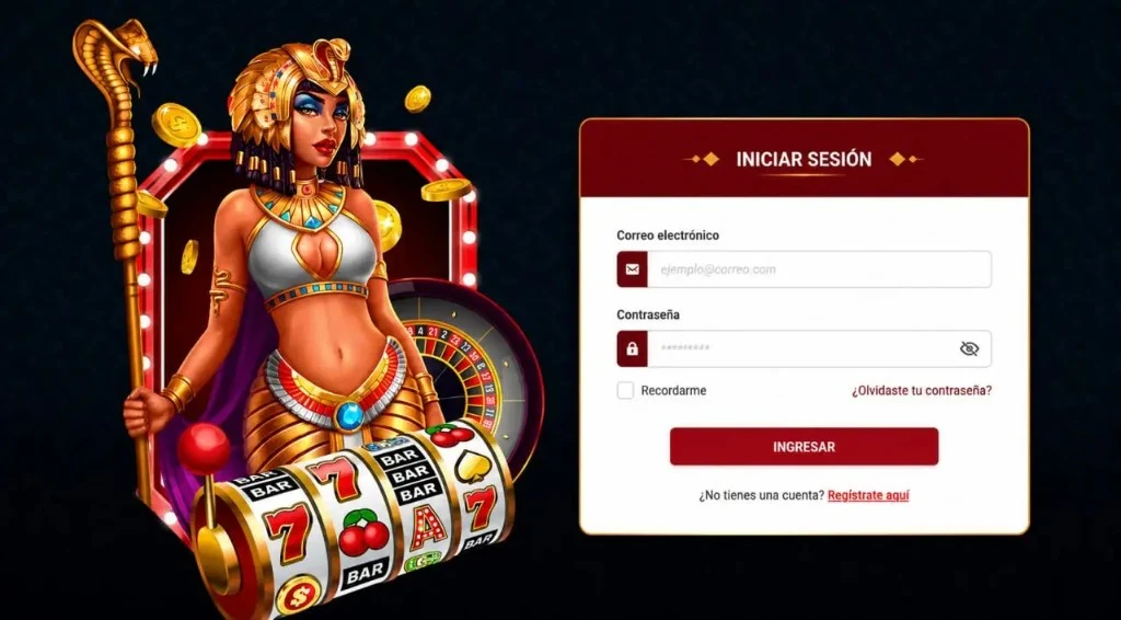 Formulario de acceso Winchile Casino